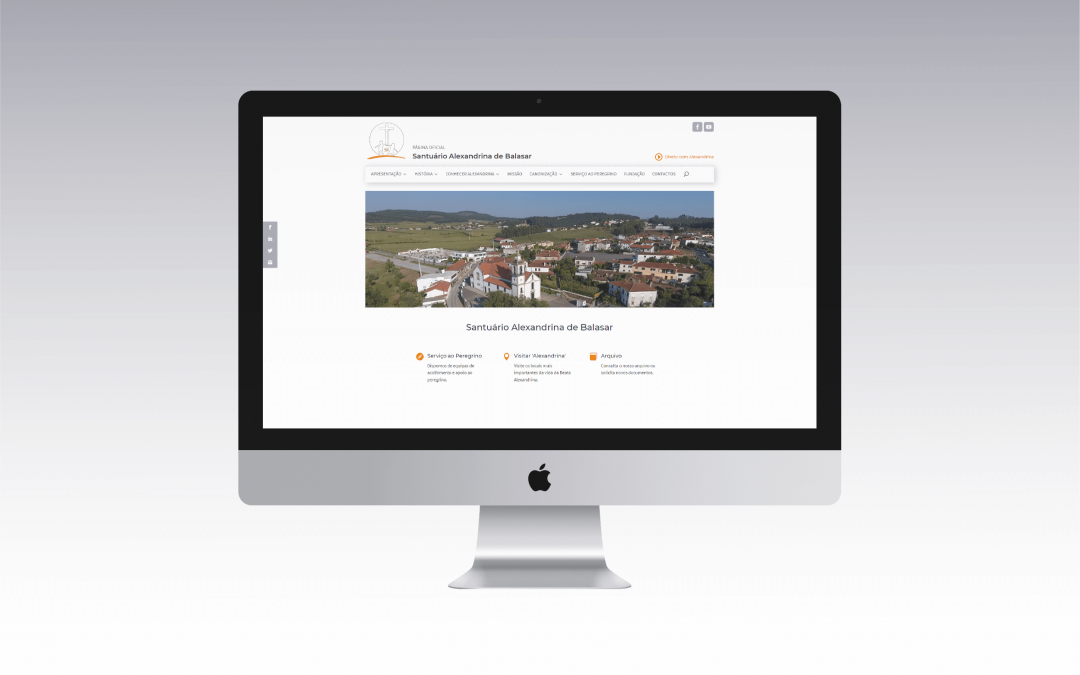 Apresentação do novo site oficial do Santuário Alexandrina de Balasar