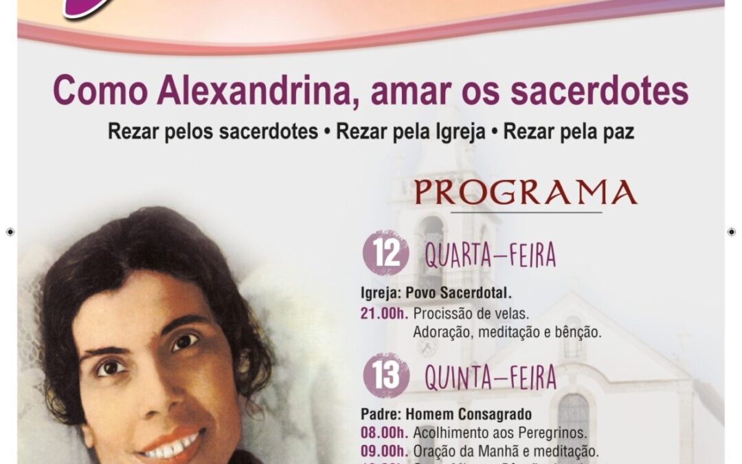 Festa em Honra da Beata Alexandrina