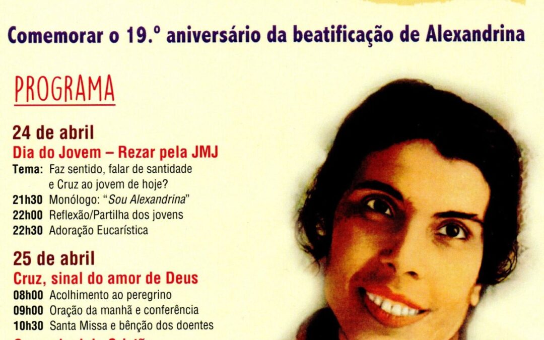 Festa em honra da Beata Alexandrina